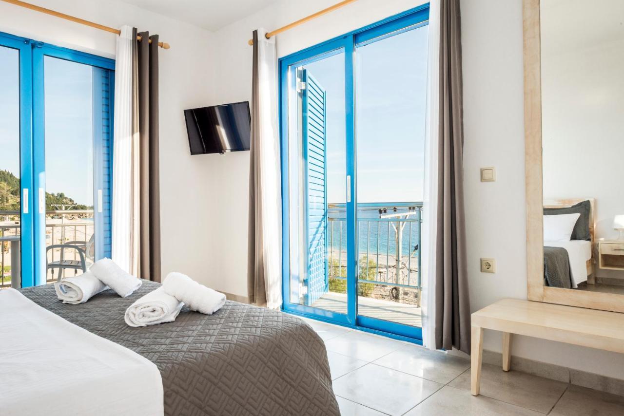 Blue Horizon Hotel Himare Buitenkant foto